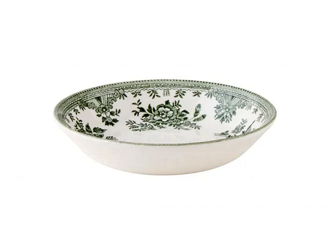 イギリス製 Burleigh バーレイ社 Green Asiatic Pheasants グリーンアジアティックフェザンツ フルーツプレート プレート 小皿 お皿 皿 洋食器 英国食器 花柄