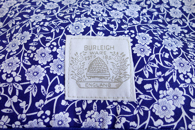 Burleigh バーレイ社　Blue Calico　 ブルーキャリコ　ラージティーコージー　ティーポットカバー　 保温　キッチンファブリック　テーブルアクセサリー　花柄　